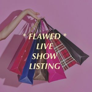 *FLAWED * LIVE SHOW LISTING ✨